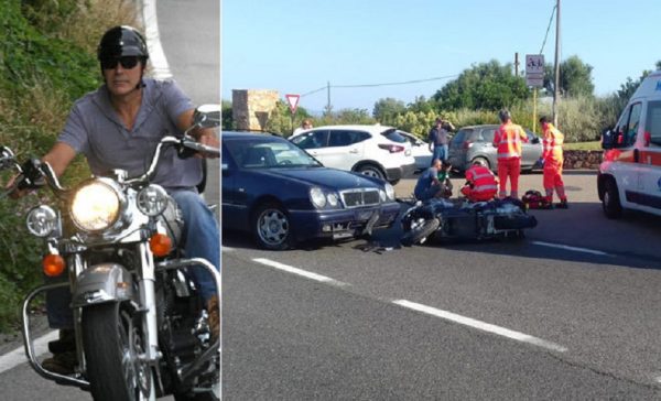 Clooney dado de alta tras accidente en motocicleta en Italia