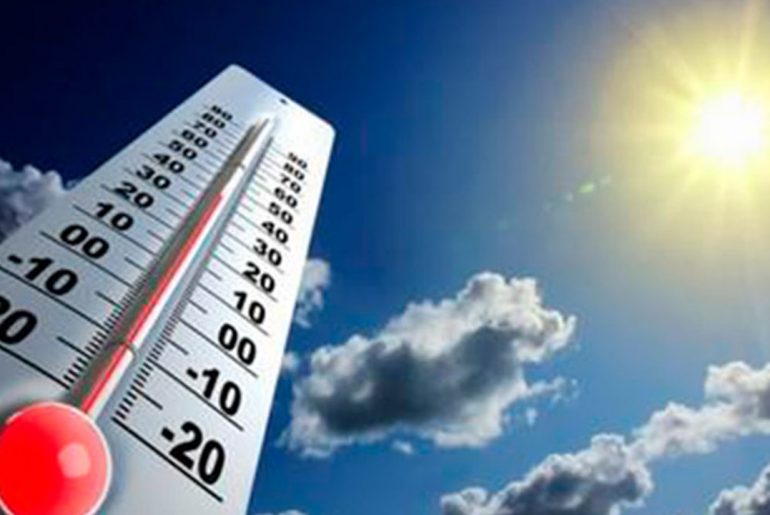 La Onamet prevé temperatura calurosa por el polvo del Sahara.
