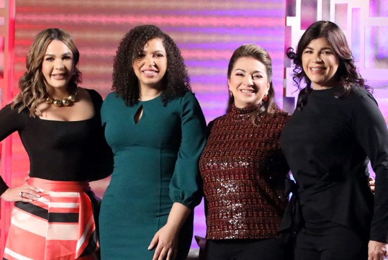 De izquierda a derecha Luz García, Juliana O'Neal, Lisette Selman y Ana Simó.