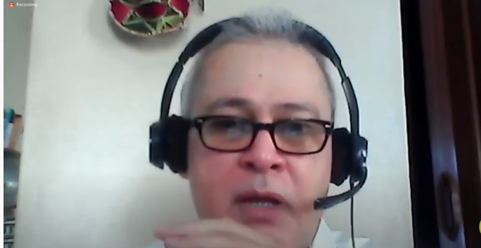 Licenciado Moises Álvarez, maestro en física, catedrático UNPHU y directivo nacional de la Academia de Ciencias RD, habla sobre el cambio climático.