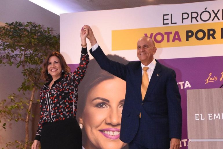 Margarita Cedeño y Luis De León.