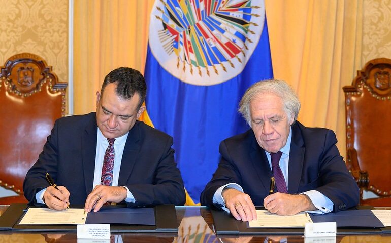 JCE y OEA.