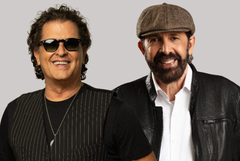 Carlos Vives y Juan Luis Guerra.
