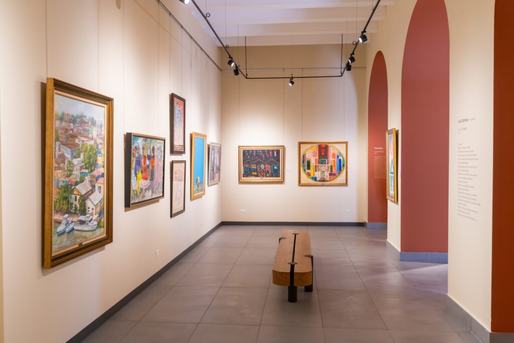 Inauguran «Narrativas dominicanas del paisaje natural y cultural. Colección Banco Popular Dominicano» Centro Cultural Taíno